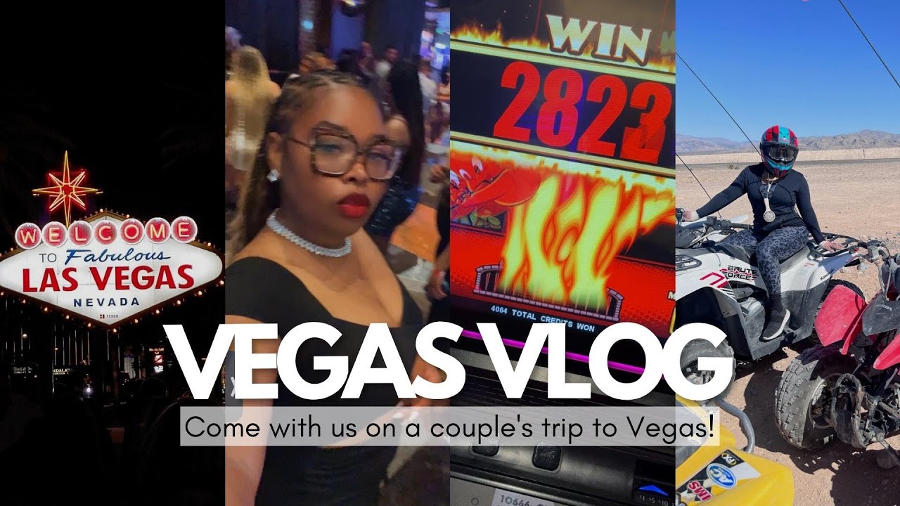 TRAVEL VLOG: We went on a couple's trip to LAS VEGAS and HONEY.... HERE'S WHAT HAPPENED!
