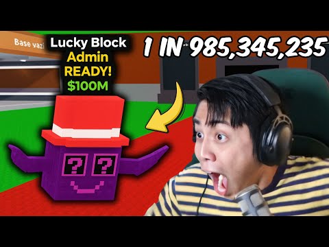 Unlimited Lucky Block Admin! Paldo Lahat Sa Admin Event! Sa Steal A Brainrot