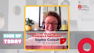Teaching Lower Versus Higher Levels | TEFL Webinar | ELT Masterclass