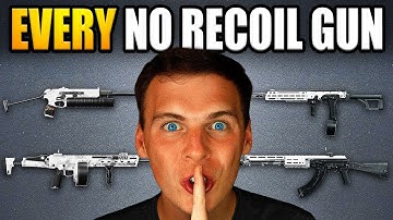 I Used EVERY ZERO Recoil Loadout in Warzone History