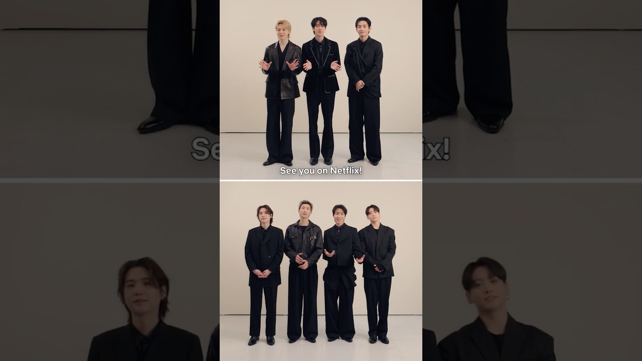 8️⃣ 🫰 #BTSLiveonNetflix #BTS_ARIRANG