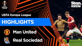 Thumbnail for Manchester United v Real Sociedad Highlights | 2024/25 | UEFA Europa League