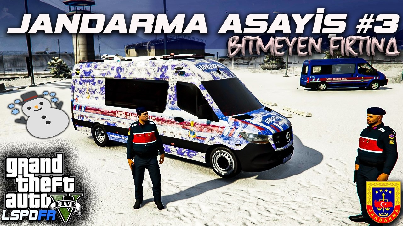 HIRSIZLARI KOVALADIK🏃‍♂️ - JANDARMA ASAYİŞ #3 - GTA 5 LSPDFR
