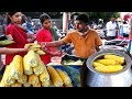 Cheapest Healthy Street Food | Sweet Corn with Masala @ 20 rs Only | Hyderabad Krishna Kanth Park