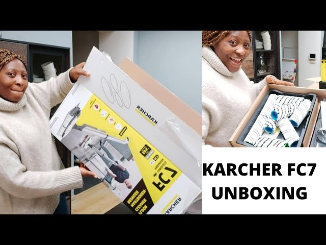 Unboxing Karcher FC7. Got A New Cleaning Machine After They Couldn't Repair  My Old One 