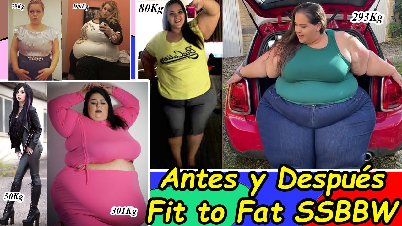 Los mejores antes y después de modelos SSBBW / Fit to Fat – BBW body ...