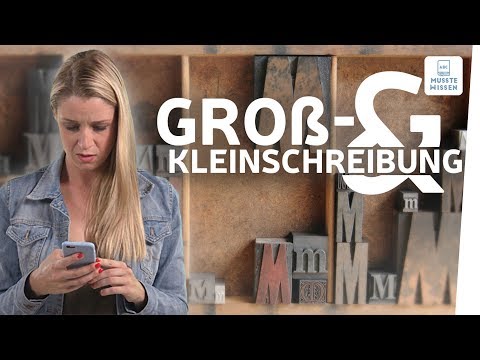 Video: Sollen Anleitungen in Groß- oder Kleinbuchstaben geschrieben werden?