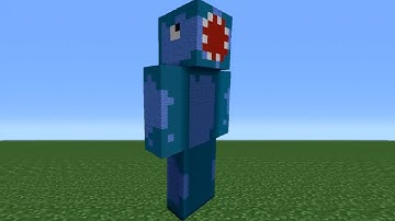 Minecraft 360: How To Make An iBallisticSquid Statue