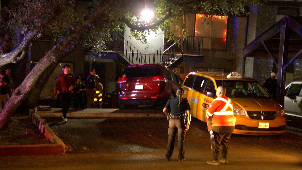 Man fails to reverse, crashes SUV into apartment staircase, police say ...