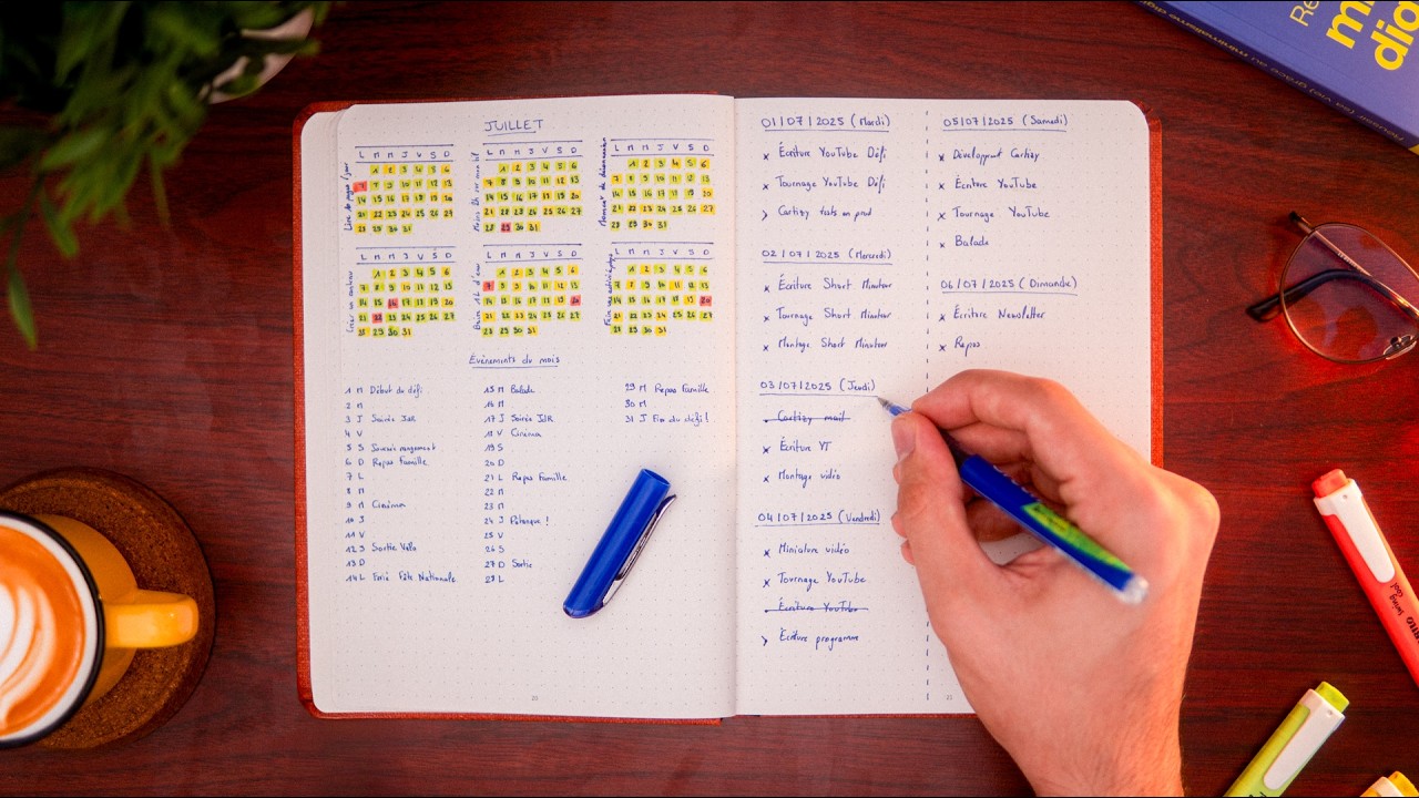 J'ai testé le bullet journal pendant 30 jours