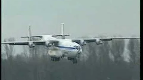 AN-22 landing in Speyer