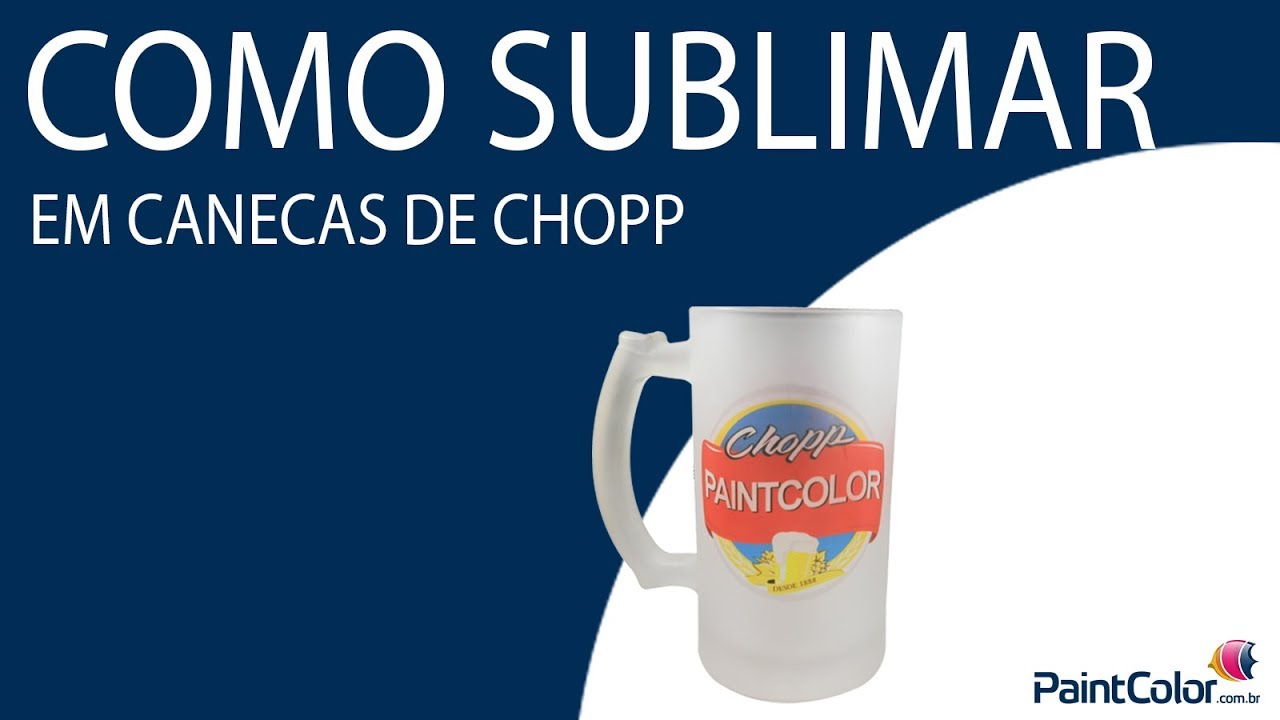 Como sublimar em caneca de chopp