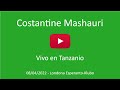 8a de aprilo 2022 - Prelego de Costantine Mashauri