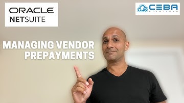 NetSuite Vendor Prepayments
