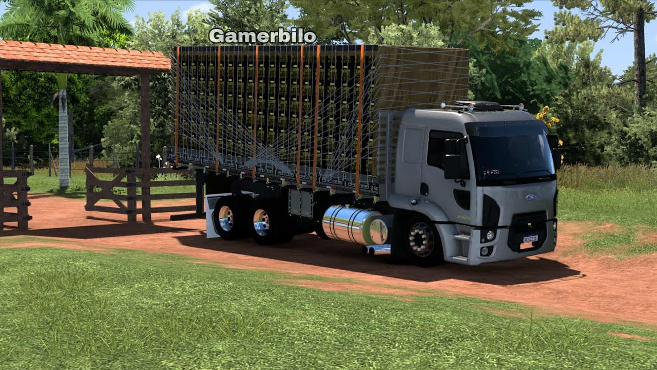 ETS 2  FORD CARGO 24-29 CARREGADO DE BANANA