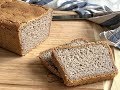 Pane di grano saraceno. Senza glutine e senza lattosio.