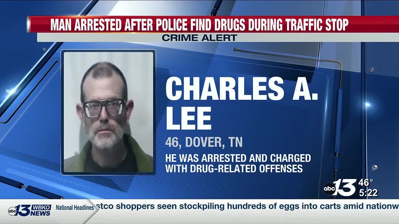 Man facing multiple charges after police find drugs during traffic stop ...