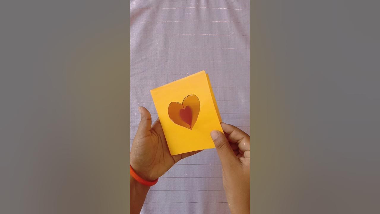 Diy Snipping Heart Card.. #snipping_shorts #shorts #cards - YouTube