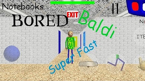 Bored Baldi Android. Super Fast! - BB1.4.3 Port