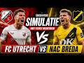 🔥 FC Utrecht vs NAC Breda – EPISCHE SIMULATIE! (Niet echte wedstrijd
