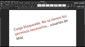 Como solucionar la carga bloqueada de archivos office en OneDrive para  macOS y Windows - YouTube