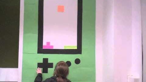 Tetris Post-it note Animation (Made at the QUAD in Derby)