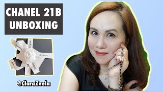 CHANEL 21B Necklace UnBoxing | Chanel Choker Try On