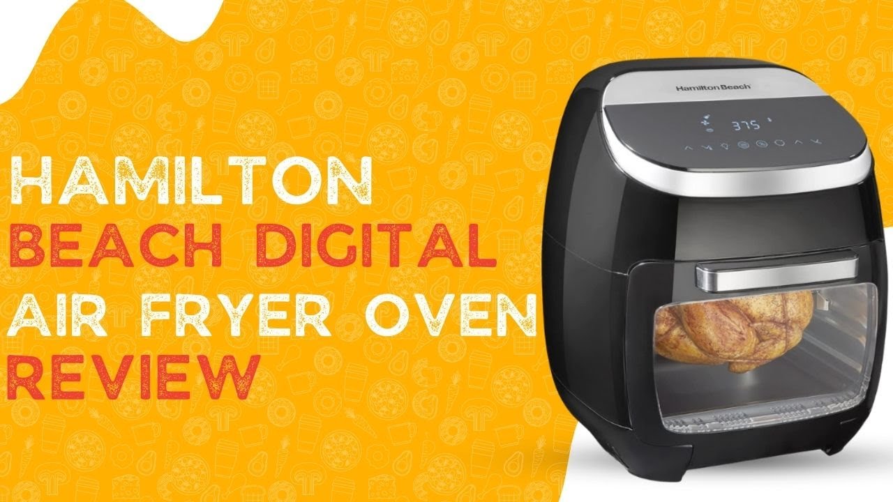 Unboxing Hamilton Beach Sure Crisp Digital Airfryer Toaster Oven with  Rotisserie 🍽️Review-dscrptn👇 