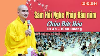 2000 PT Về Chùa CÙNG THẦY MINH THIÊN SÁM HỐI CHIA SẼ PHẬT PHÁP ĐẦU NĂM | Chùa Đức Hòa [23.04.2024]