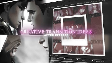 creative transition ideas + project files pt 12 | after effects