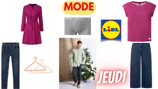 💥 ARRIVAGE LIDL💥 MODE - 4 août 2022 - 7 OFFRES - FRANCE