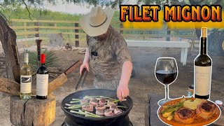 Filet Mignon Con Vino Tinto 