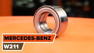 MERCEDES-BENZ E-CLASS (W211) Radlager tauschen: kostenloses Video