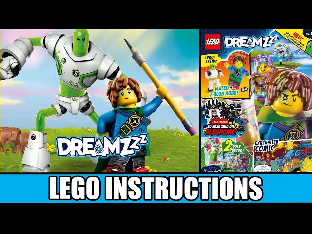 LEGO Instructions - Dreamzzz - Magazine Gift - 552301 - Mateo & Z