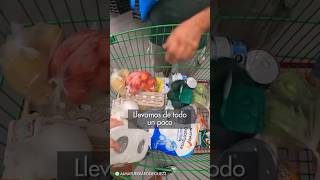 Familia se vuelve viral por comprar toda su despensa con 1000 pesos #shortsvideo