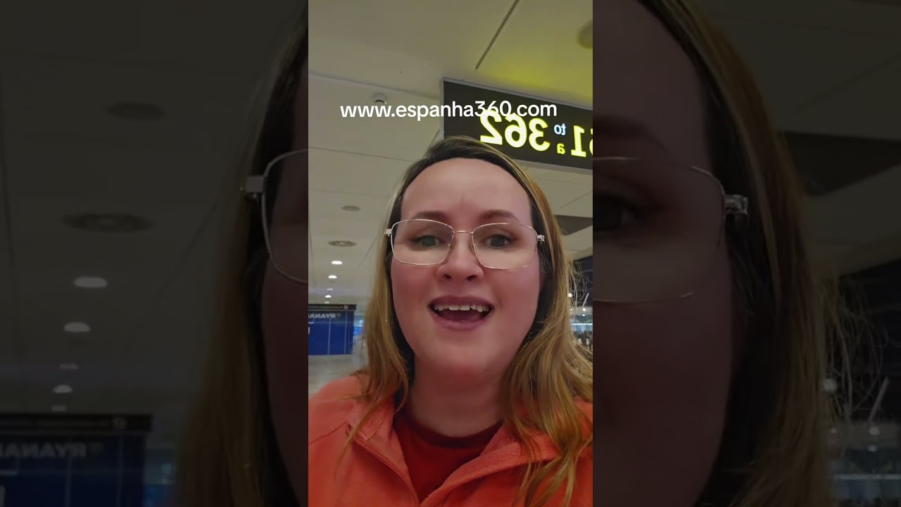 CONTROLE NOS AEROPORTOS DE BRASIL E ESPANHA.#Espanha #brasileiro #turismo #aeroporto 