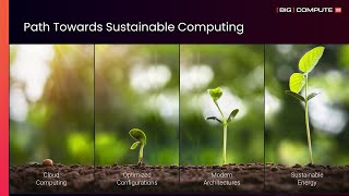 The Path Toward Sustainable Computing is Here, and Important | Joris Poort, Rescale | Big Compute 22