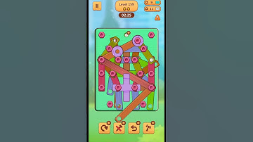 Wood Nuts & Bolts Puzzle Level 159 - ABI Games Studio (Version 5.9)