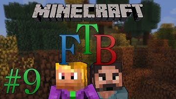 #9 Minecraft Feed The Beast - Mining Turtle!