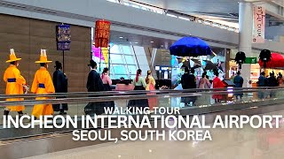 Exploring Incheon International Airport in South Korea Walking Tour #incheon #seoul #incheonairport
