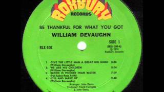 Video thumbnail of "WILLIAM DEVAUGHN  We are his children  70s Soul"