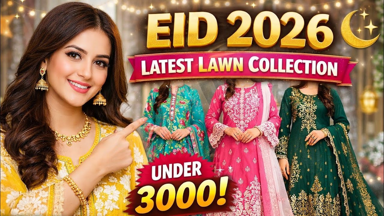 Ramzan / Eid 2026 Latest Dress Ideas Under Budget @AleenaInStyleG 