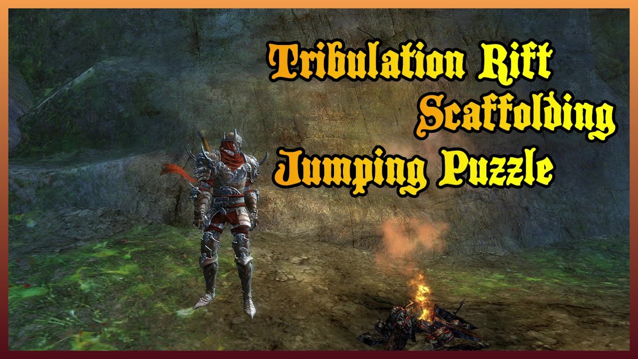 Tribulation Rift Scaffolding Jumping Puzzle YouTube