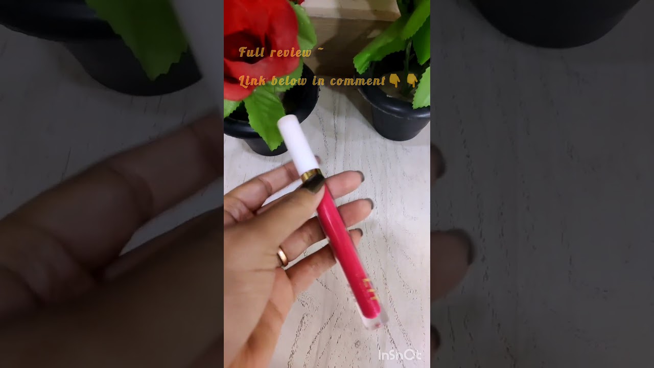 My glam lit liquid matte lipstick 