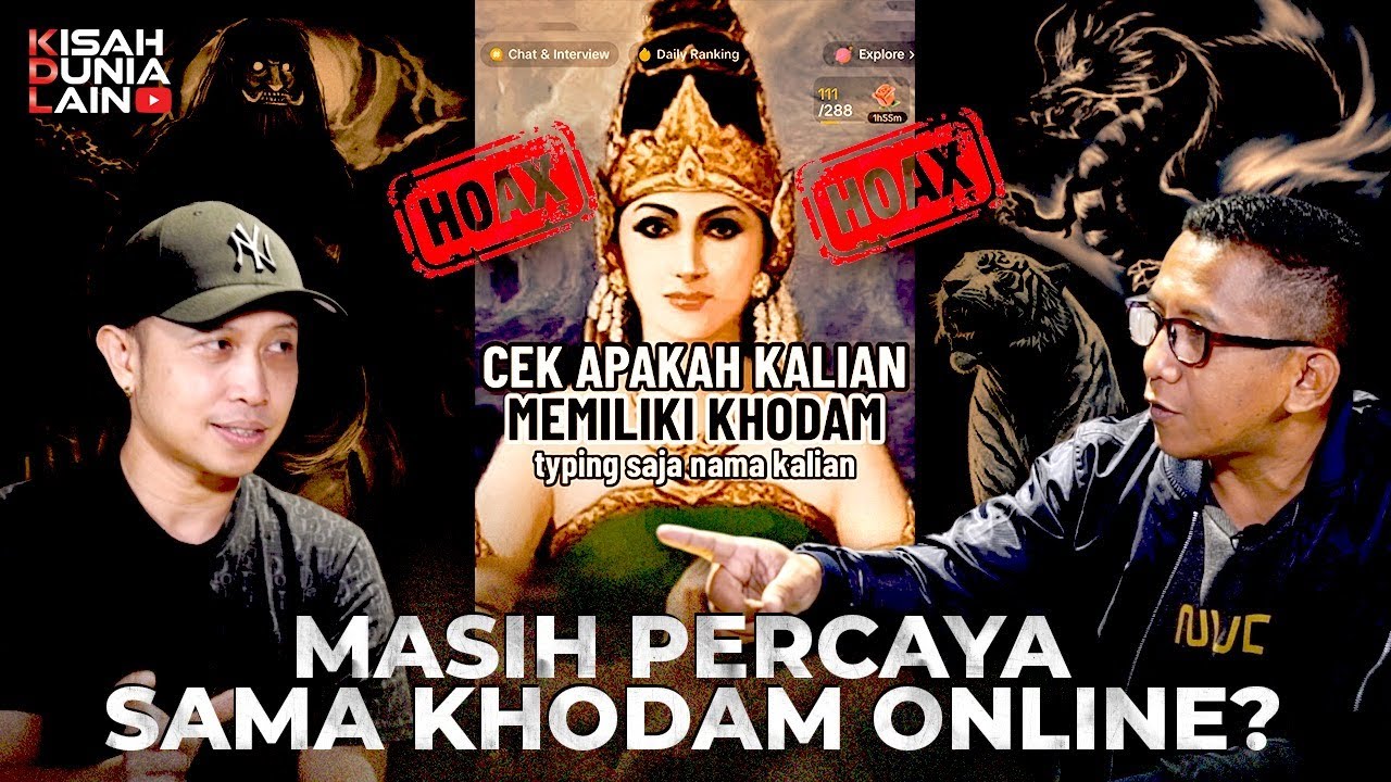 CEK KHODAM ONLINE?? INI LOGIKA SEDERHANA BIAR GAK HALU!! | KISAH DUNIA LAIN