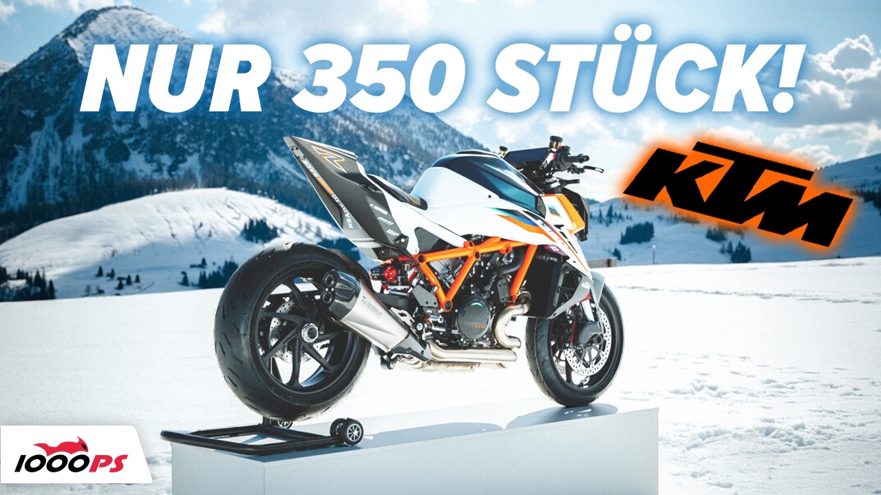 KTM 1390 Super Duke RR 2026: 11 Kilo leichter, 193 PS