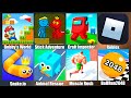 Roblox,Craft Impostor,Snake io,Muscle Rush,Stick Adventure,Роблокс NOOB vs PRO vs HACKER