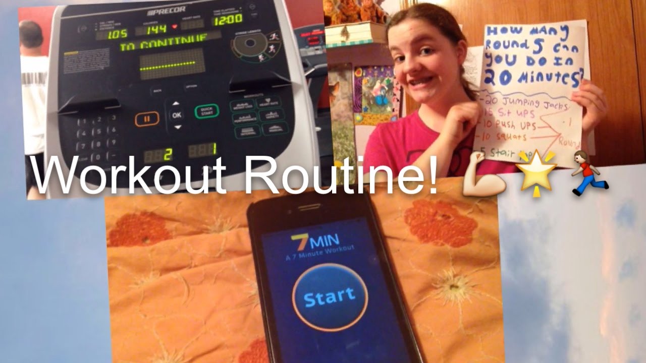 Workout Routine! 💪🌟🏃 - YouTube