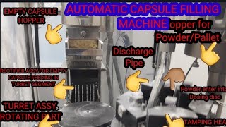 #SUBSCRIBE##Capsule filling machine Complete Working Video##Pharma Industry m/c##INTERVIEW PHARMA #