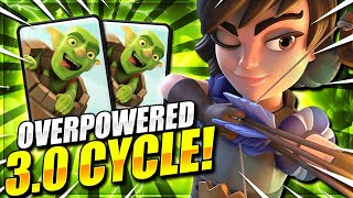 NO ONE EXPECTS THIS!! BRAND NEW 3.0 BAIT CYCLE IN CLASH ROYALE!!